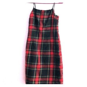 Vintage Tommy Hilfiger Plaid Mini Dress